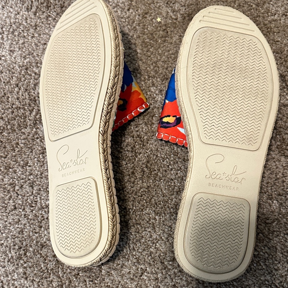 Colorful Floral Slide Sandals - Picture 7 of 8